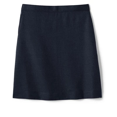 Lands' End Lands' End School Uniform Women's Solid A-line Skirt Below The Knee 4 Lands' End Lands' End School Uniform Women's Solid A-line Skirt Below The Knee - Image 2