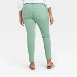 Women's Mid-Rise Skinny Stretch Ankle Jeans - Universal Thread™ Green -Cheap Clad Fine Store GUEST 02295fe7 328c 4c15 b26b d58c66e981dc