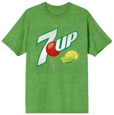 7UP Logo Women's Heather Green T-Shirt 10 7UP Logo Women's Heather Green T-Shirt - Image 8