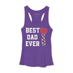 Women's Design By Humans Best Dad Ever Heart Tie By Sukhendu12 Racerback Tank Top -Cheap Clad Fine Store GUEST 03fa7ba8 d831 4158 9d2f 38e8f922053a