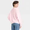 Women's Barbie Logo Graphic Sweatshirt - Pink -Cheap Clad Fine Store GUEST 056ad666 a135 40c1 ab42 8cb526995a3b