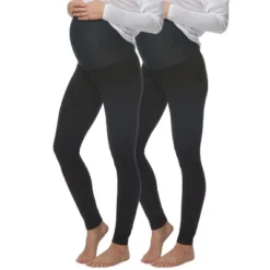Felina Women's Velvety Soft Maternity Leggings For Women - Yoga Pants For Women, Maternity Clothes - (2-Pack) -Cheap Clad Fine Store GUEST 07305cc1 db03 4c32 b0ae ff979210bef0