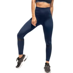 Leonisa High Waisted Legging With Double-Layered Waistband And Breathable Mesh Cutouts - -Cheap Clad Fine Store GUEST 0745ede8 69a9 43f9 ae01 615742016425