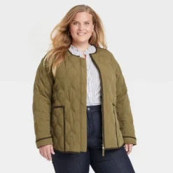 Women's Long Sleeve Quilted Jacket - Knox Rose™ -Cheap Clad Fine Store GUEST 0d0c1b7c 342f 43d7 85db 9bb4ac65cb8c