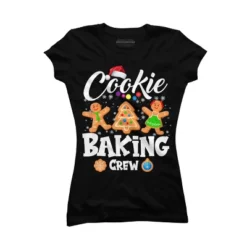 Junior's Design By Humans Cookie Baking Crew Christmas By NekoShop T-Shirt 8 Junior's Design By Humans Cookie Baking Crew Christmas By NekoShop T-Shirt -Cheap Clad Fine Store GUEST 139c5ac9 4c56 4fd4 87d0 2a4ff901e86a