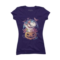 Junior's Design By Humans Spooky Unicorn Funny Cute Magic Halloween By EduEly T-Shirt 17 Junior's Design By Humans Spooky Unicorn Funny Cute Magic Halloween By EduEly T-Shirt -Cheap Clad Fine Store GUEST 161008dc 3c40 4c4a b0e9 2a790250babf