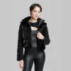 Women's Iridescent Cropped Puffer Vest - Wild Fable™ Black 1 Women's Iridescent Cropped Puffer Vest - Wild Fable™ Black -Cheap Clad Fine Store GUEST 172ddad0 b43f 4a2f 955b b730c92acf6a