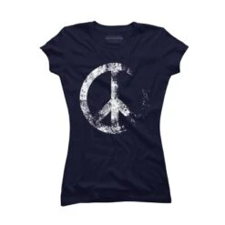Junior's Design By Humans Broken Peace By Moncheng T-Shirt -Cheap Clad Fine Store GUEST 1793cafa cf64 42e2 b3f5 fc63f28dc760