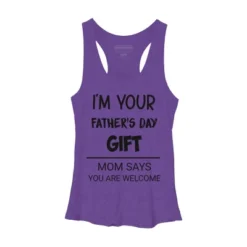 Women's Design By Humans I'm Your Father's Day Gift Black Text By Sukhendu12 Racerback Tank Top -Cheap Clad Fine Store GUEST 1b09030e cb85 4c4a a9c9 e4c5d847776a