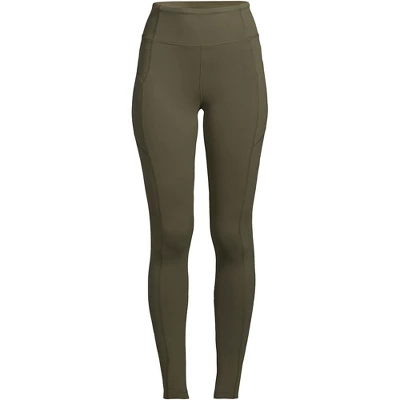 Lands' End Women's Active High Rise Compression Slimming Pocket Leggings 8 Lands' End Women's Active High Rise Compression Slimming Pocket Leggings - Image 6
