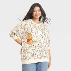 Women's Winnie The Pooh AOP Cozy Graphic Sweatshirt - Tan 9 Women's Winnie The Pooh AOP Cozy Graphic Sweatshirt - Tan -Cheap Clad Fine Store GUEST 1d36d961 f3d7 4ac2 b583 e05e30175d7e
