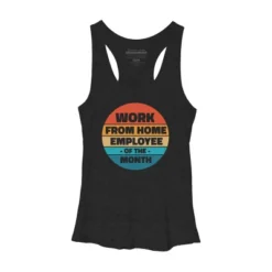 Women's Design By Humans Home Office - Employee Of The Month By RandomDudeArt Racerback Tank Top -Cheap Clad Fine Store GUEST 1d46ca15 4cf2 4083 b855 a31b6ef21e21