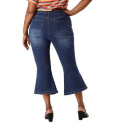 Agnes Orinda Plus Size Jeans For Women Side Slit Bootcut Button Decor Wide Leg Skinny Denim Pants 11 Agnes Orinda Plus Size Jeans For Women Side Slit Bootcut Button Decor Wide Leg Skinny Denim Pants -Cheap Clad Fine Store GUEST 2218bd81 9a3b 444c a842 fe23c1b5b411