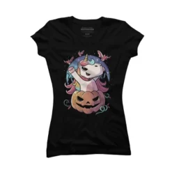 Junior's Design By Humans Spooky Unicorn Funny Cute Magic Halloween By EduEly T-Shirt 12 Junior's Design By Humans Spooky Unicorn Funny Cute Magic Halloween By EduEly T-Shirt -Cheap Clad Fine Store GUEST 22f1bf66 27e5 46a4 82cb 19a14453785b