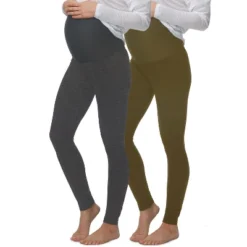 Felina Women's Velvety Soft Maternity Leggings For Women - Yoga Pants For Women, Maternity Clothes - (2-Pack) -Cheap Clad Fine Store GUEST 23347d3b a4cf 4c15 87bf b7478cf5da6e