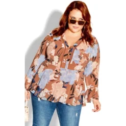 Women's Plus Size Caroline Top - Fudge | CITY CHIC 17 Women's Plus Size Caroline Top - Fudge | CITY CHIC -Cheap Clad Fine Store GUEST 2500bee4 22e9 4de4 8d4c 0133a4ac3ccc