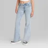 Women's High-Rise Flare Jeans - Wild Fable™ Light Wash -Cheap Clad Fine Store GUEST 2506a437 61e4 44ae 9c2b 04d546984524