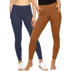 Felina Women's Athletic Pocket Legging 2-Pack -Cheap Clad Fine Store GUEST 26e36e38 81f8 4dac 9a85 70befd10e4d3