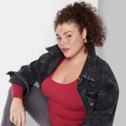 Women's Long Sleeve Scoop Neck T-Shirt - Wild Fable™ -Cheap Clad Fine Store GUEST 272ebe63 6ef9 453c b876 aaa91fe3e9ef