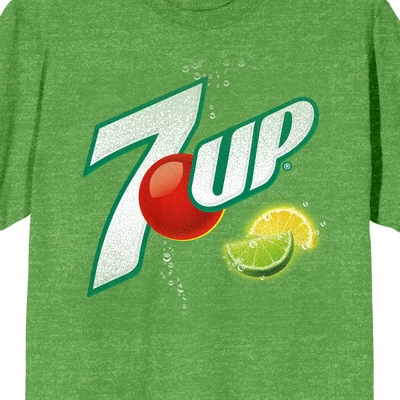 7UP Logo Women's Heather Green T-Shirt 3 7UP Logo Women's Heather Green T-Shirt
