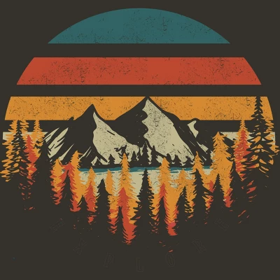 Junior's Design By Humans Deeply Wild By Orangedan T-Shirt 3 Junior's Design By Humans Deeply Wild By Orangedan T-Shirt