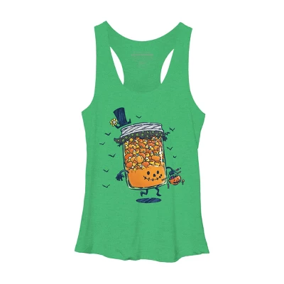 Women's Design By Humans Halloween Jam By Nickv47 Racerback Tank Top 11 Women's Design By Humans Halloween Jam By Nickv47 Racerback Tank Top - Image 9