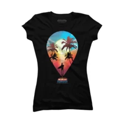 Junior's Design By Humans Summer Vibes By Clingcling T-Shirt -Cheap Clad Fine Store GUEST 34b5c00e a63e 48c4 9f32 0b05eb18fc3c