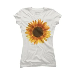 Junior's Design By Humans Sunflower By Maryedenoa T-Shirt 23 Junior's Design By Humans Sunflower By Maryedenoa T-Shirt -Cheap Clad Fine Store GUEST 372840e6 1b75 4499 8d96 f005bfbc6d7a