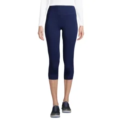 Lands' End Women's Active Compression Slimming Pocket Capri Leggings -Cheap Clad Fine Store GUEST 386437f8 c6f0 457d b3df b5be1711ec07