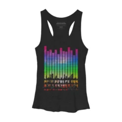 Women's Design By Humans Music City By Clingcling Racerback Tank Top -Cheap Clad Fine Store GUEST 3b621f3e 14c3 4993 a000 9ded9cdd65f9