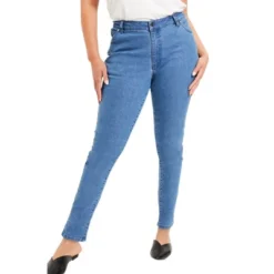 June + Vie By Roaman's Women’s Plus Size June Fit Skinny Jeans -Cheap Clad Fine Store GUEST 3bb772b2 a1bb 471e a59c ff38cf82476b