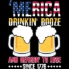 Men's Design By Humans July 4th America Drinkin' Booze And Refusin' To Lose Since 1776 By Tank Top -Cheap Clad Fine Store GUEST 3d11bb01 abce 4978 af44 fbde98a5dbc1