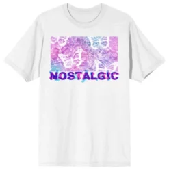 Bioworld Chrome Baddie Y2K Nostalgic Butterflies Crew Neck Short Sleeve Women's White T-shirt -Cheap Clad Fine Store GUEST 3e34bf07 83c8 41bc 8b2e 790c7a24fecc