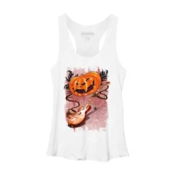 Women's Design By Humans Pumpkin Rocker By Cashfish Racerback Tank Top -Cheap Clad Fine Store GUEST 3f352432 d554 4171 b0b6 0cec8de6ca14
