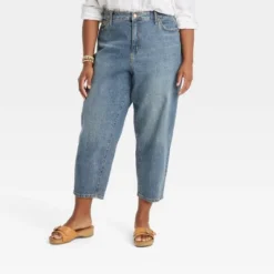 Women's High-Rise Balloon Jeans - Universal Thread™ Medium Wash -Cheap Clad Fine Store GUEST 408808af 0f35 4ffe 89fb 0fbd8c3ce447