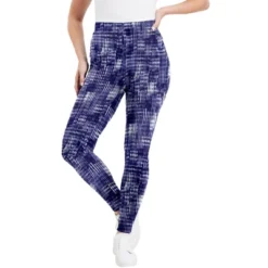 June + Vie By Roaman's Women’s Plus Size Classic Ankle Legging -Cheap Clad Fine Store GUEST 43ec27e2 6f43 4015 8463 bf65c2909b6d