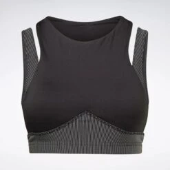 Reebok Studio Layered Bra Top Womens Athletic Tank Tops -Cheap Clad Fine Store GUEST 4547a7f9 d7b6 4730 9d92 b8539d958173
