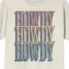 Bioworld Western Howdy Repeat Text Crew Neck Short Sleeve Tofu Unisex Adult T-shirt 2 Bioworld Western Howdy Repeat Text Crew Neck Short Sleeve Tofu Unisex Adult T-shirt -Cheap Clad Fine Store GUEST 45729079 204d 4705 bf38 663c66145db5