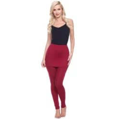 Women's Skirted Leggings - White Mark -Cheap Clad Fine Store GUEST 466f52c9 196c 4af4 9399 e9de1516de88