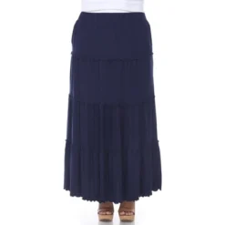 Plus Size Tiered Maxi Skirt -Cheap Clad Fine Store GUEST 46aa7f96 295b 4fb6 b7cc 87d95b1f88ac
