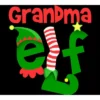 Junior's Design By Humans Grandma Elf Christmas By Personalized T-Shirt -Cheap Clad Fine Store GUEST 4722c242 c6a1 4f63 bbad b2bc2966dcc6