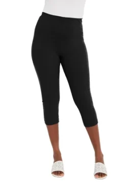 Jessica London Women’s Plus Size Everyday Capri Legging