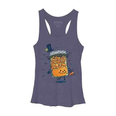 Women's Design By Humans Halloween Jam By Nickv47 Racerback Tank Top 7 Women's Design By Humans Halloween Jam By Nickv47 Racerback Tank Top - Image 5
