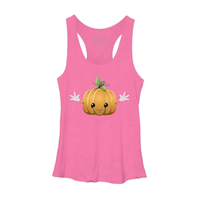Women's Design By Humans Halloween Pumpkin Monster 6 By LironPeer Racerback Tank Top 5 Women's Design By Humans Halloween Pumpkin Monster 6 By LironPeer Racerback Tank Top - Image 3