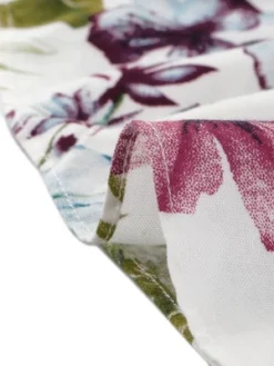 Allegra K Women's Tropical Floral Print Ruffle Self Tie Knot Split Beach Wrap Midi Skirt -Cheap Clad Fine Store GUEST 5131f391 5f1c 491c ba77 ce5d7d447ee3