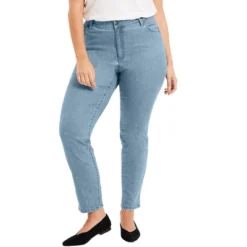June + Vie By Roaman's Women’s Plus Size Curvie Fit Straight-Leg Jeans -Cheap Clad Fine Store GUEST 52b86658 4f20 440d a0b4 6fd4428746cf
