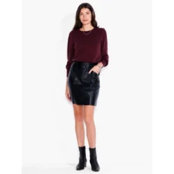 NIC + ZOE Faux Leather Slim Skirt -Cheap Clad Fine Store GUEST 581beaae e8ef 4816 b6ed 562b0f41faff