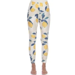 Women's Super Soft Tropical Printed Leggings - White Mark 15 Women's Super Soft Tropical Printed Leggings - White Mark -Cheap Clad Fine Store GUEST 585d50ef 2fc2 4323 a342 6ca1c882da0c
