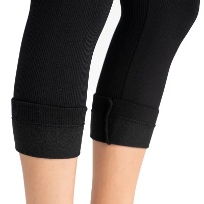 MUK LUKS Women's Fleece Lined Leggings 4 MUK LUKS Women's Fleece Lined Leggings - Image 2