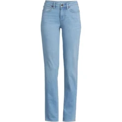 Lands' End Women's Recover Mid Rise Boyfriend Blue Jeans -Cheap Clad Fine Store GUEST 5ba60add 37af 41e0 b467 5986b82bae34